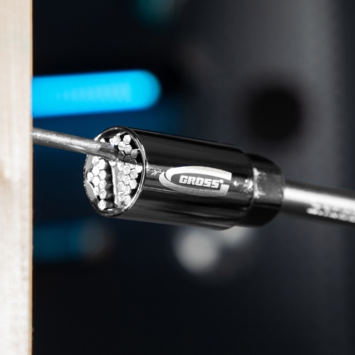 Головка торцевая многоразмерная, CrV, 6-21 мм, под квадрат 3/8, CrV, хромированная Gross фото 14