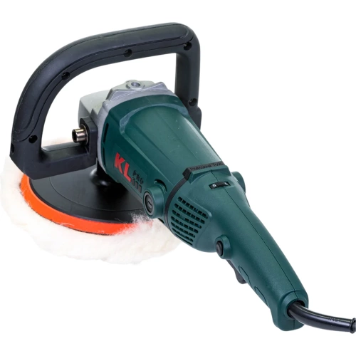 Профессиональная полировальная угловая машина KLPRO (1400вт, 3300 об/мин, 230мм, шерстяной войлок в комплекте) 16897 KLPJ42180 фото 4 Профессиональная полировальная угловая машина KLPRO (1400вт, 3300 об/мин, 230мм, шерстяной войлок в комплекте) 16897 KLPJ42180 фото 4