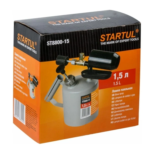 Лампа паяльная STARTUL 1,5 л ST8800-15 фото 6