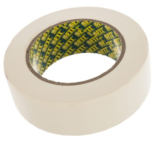 Лента клейкая малярная Fit 11325 креппированная 25 мм 50 м