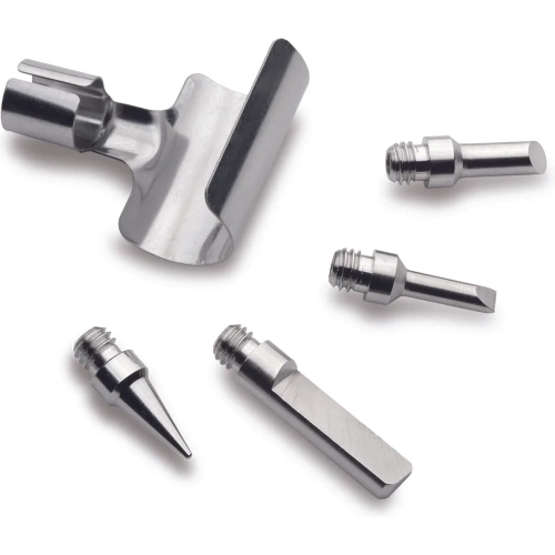 Паяльник газовый (горелка) KEMPER с пьезоподжигом для микропайки в кейсе, 6 насадок 12100KIT фото 7 Паяльник газовый (горелка) KEMPER с пьезоподжигом для микропайки в кейсе, 6 насадок 12100KIT фото 7