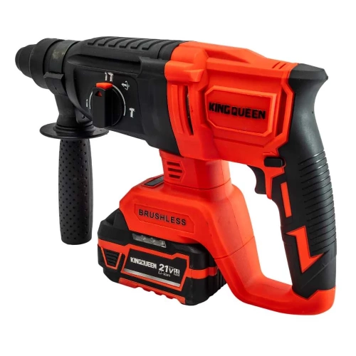 Перфоратор бесщеточный KINGQUEEN 2 АКБ 21В, 2 Дж KQ-2201 фото 3