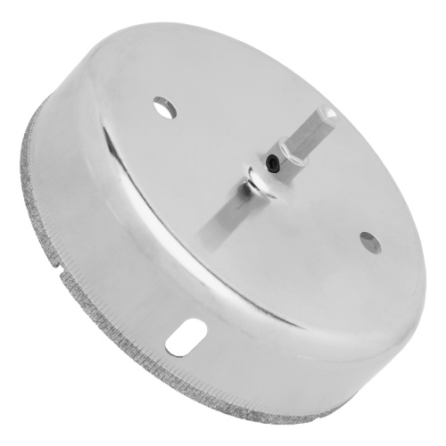 Сверло по керамической плитке и стеклу, 110 х 55 мм, шестигранный хвостовик, с центрующим сверлом Сибртех фото 2