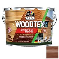 Пропитка декоративная для защиты древесины Dufa Woodtex Махагон 9 л