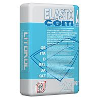 Смесь гидроизоляционная Litokol Elastocem A 24 кг
