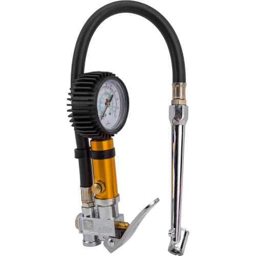 Трехфункциональный манометр для шин THORVIK ATIG3 с насадкой-удлинителем для г/а, шланг 300 мм 53400 053400 фото 3