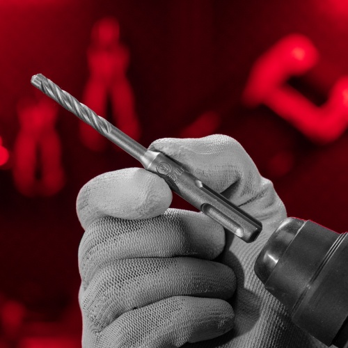 Бур по бетону, 6 x 110 мм, SDS Plus c крестовой пластиной Matrix фото 7