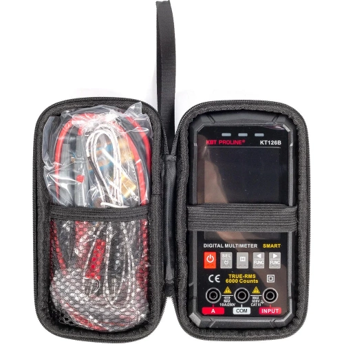 Цифровой мультиметр КВТ SMART KT 126В PROLINE 86329 фото 3 Цифровой мультиметр КВТ SMART KT 126В PROLINE 86329 фото 3