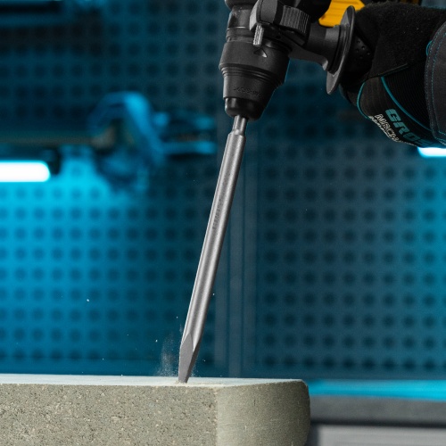 Зубило пикообразное 250мм, CrMo, SDS PLUS Gross фото 8