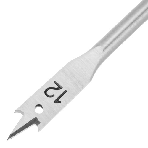 Сверло по дереву перовое, 12 мм, шестигранный хвостовик Matrix фото 3