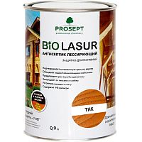 Антисептик лессирующий защитно-декоративный Prosept Bio Lasur 040-09 Тик 0,9 л