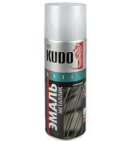 Эмаль аэрозольная универсальная Kudo KU-1025 металлик алюминий 520 мл