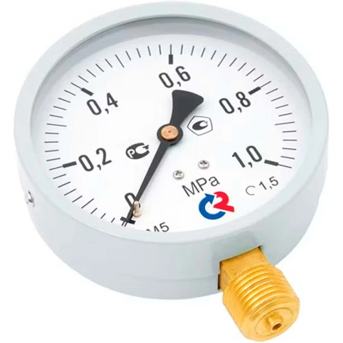 Общетехнический манометр РОСМА ТМ-510Р.00 М2 (0-0.6МПа) ДК100 М20х1.5, кл. точн. 1.5 D270-06615 фото 4