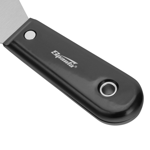 Шпательная лопатка стальная, 75 мм, полированная, пластмассовая ручка Sparta фото 5 Шпательная лопатка стальная, 75 мм, полированная, пластмассовая ручка Sparta фото 5