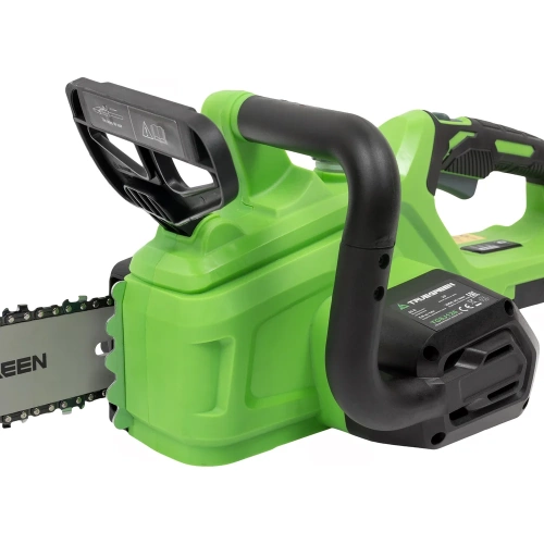 Аккумуляторная цепная пила TRUEGREEN 10 дюймов, шаг цепи 0,375, 20 В без аккумулятора и ЗУ TG8J126 фото 9