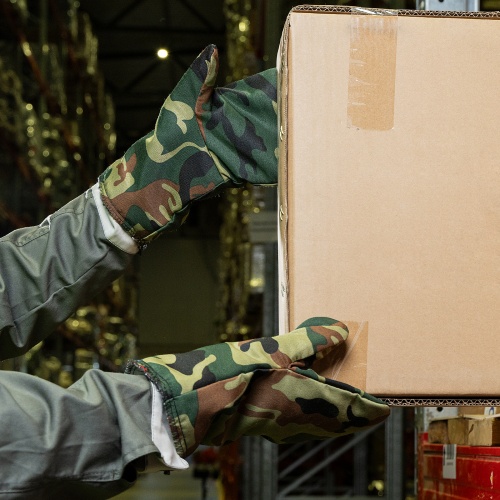 Рукавицы зимние, защита от пониж температур и мех воздействий, утеплитель ватин, камуфляж Сибртех фото 8