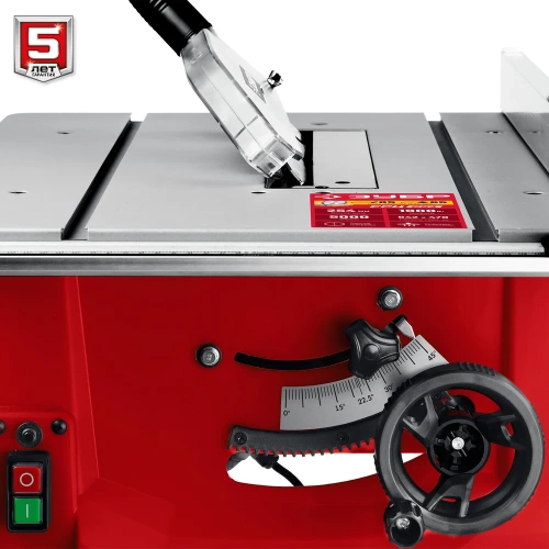 Настольный распиловочный станок ЗУБР 1900 Вт СРЦ-254 фото 9