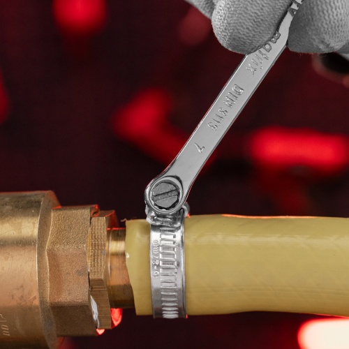 Ключ комбинированный, 7 мм, CrV, полированный хром Matrix фото 8