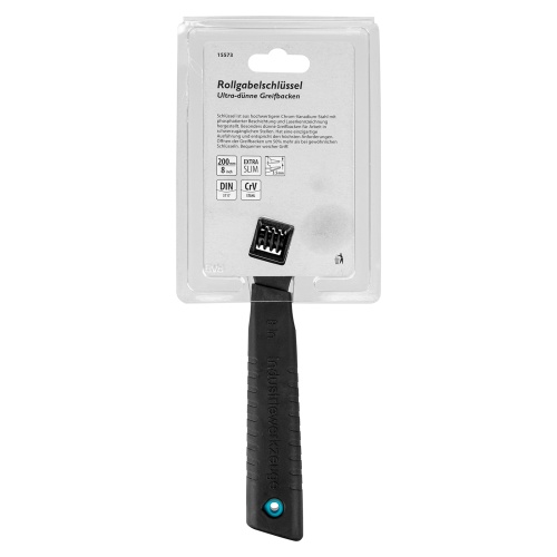 Ключ разводной, 200 мм, CrV, ультратонкие губки Gross фото 7