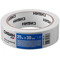 Лента малярная Cибин 12111-30_z01 креповая 30 мм 25 м