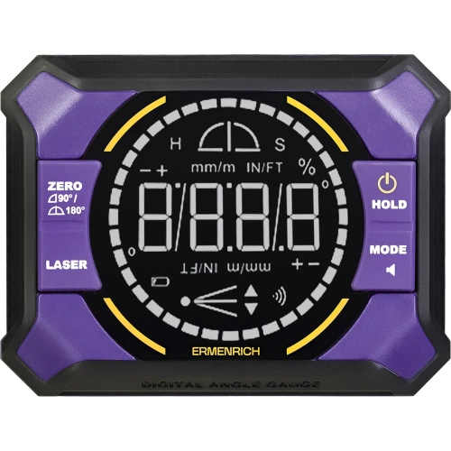 Цифровой уровень Ermenrich Verk LQ50, с лазером 85685 фото 6