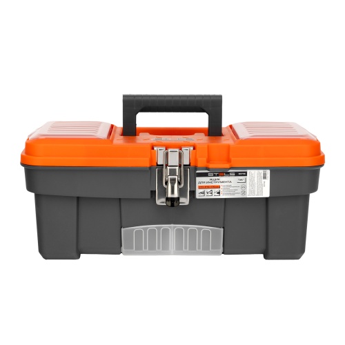 Ящик для инструмента с мет. замками 16", 410х210x175 мм Stels фото 3