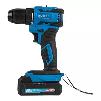 Аккуммуляторная дрель-шуруповерт BULL SR 1804 Xcase XLTpro БЕСЩЕТ., Импульс., 18 В, 45 Н*м, 2x2 А*ч, з/у 2 А 1329881