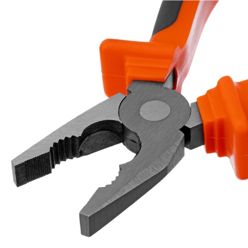 Плоскогубцы комбинированные Comfort, 200 мм, шлифованные, двухкомпонентные рукоятки Sparta фото 5