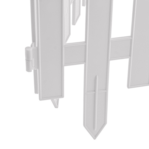 Забор декоративный "Винтаж", 28 х 300 см, белый, Palisad фото 4