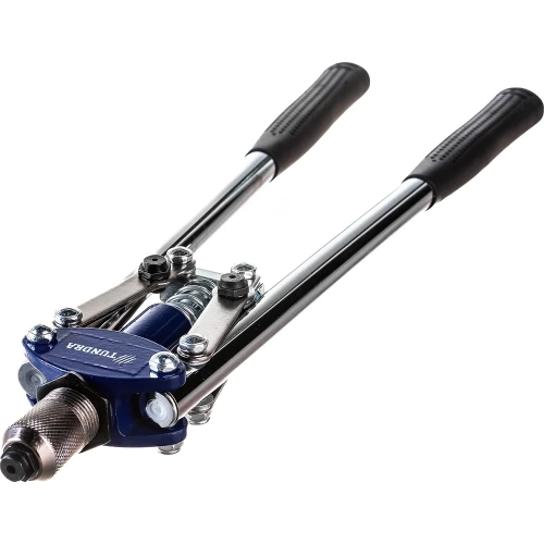 Заклепочник  ТУНДРА усиленный, заклепки 3.2-4-4.8, 430 мм 2513185 фото 4