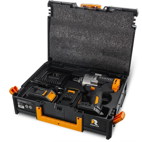 Гайковерт ударный RUNTEC PRO аккумуляторный 3/4, 20В, 2х6Ач, 1600Нм RT-IW1600 фото 8