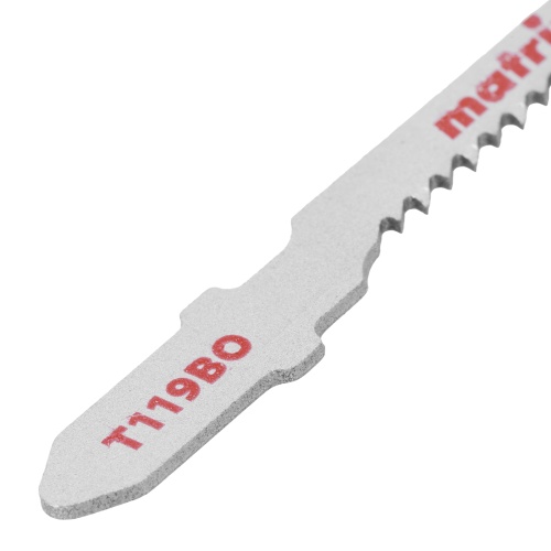 Полотна для электролобзика  по дереву, 3 шт, T119BO, 50 x 2 мм, HCS, фигур. рез Matrix фото 4