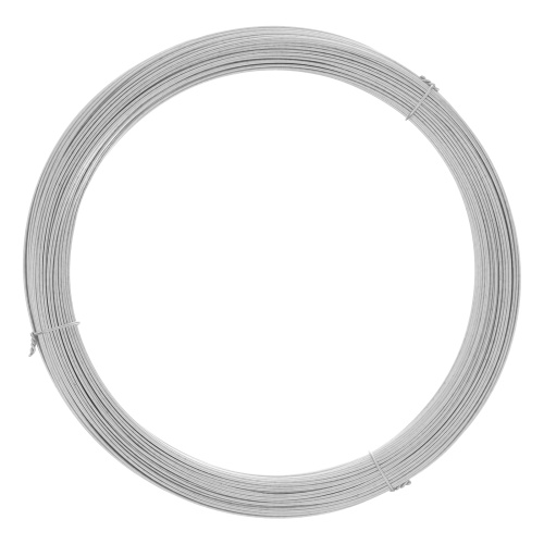 Проволока стальная 50 м, оцинкованная, термообработанная 0.8 мм Сибртех фото 2