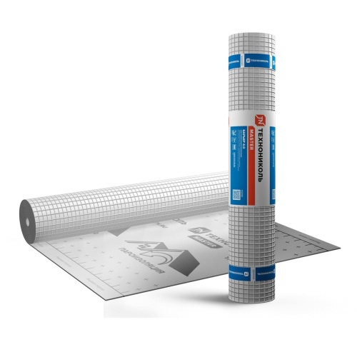 Пленка пароизоляционная ТЕХНОНИКОЛЬ МАСТЕР БАРЬЕР 4.0, 1,5x50 м, 75 м2