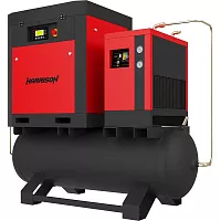 Винтовой компрессор HARRISON с осушителем и ресивером 300 л, 1300 л/мин, 10 бар, 11 кВт, HRS-941300TD3