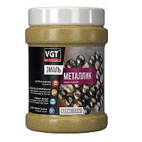 Эмаль универсальная VGT металлик золото 0,23 кг