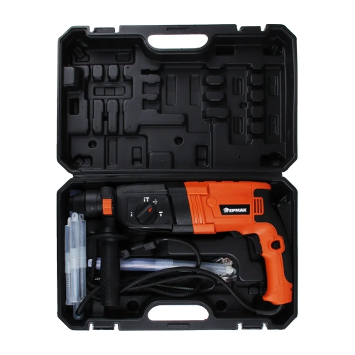 Электрический перфоратор ЕРМАК ПРГ-30/1200Вт + набор буров 664-226 фото 9 Электрический перфоратор ЕРМАК ПРГ-30/1200Вт + набор буров 664-226 фото 9