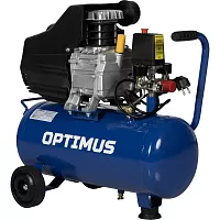 Поршневой компрессор Optimus 300л/мин, 2.2 кВт, 220 В, ресивер 24 л hd OPT-302430