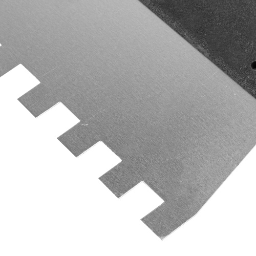 Шпатель из нержавеющей стали, 300 мм, зуб 10 х 10 мм, пластмассовая ручка Sparta фото 3