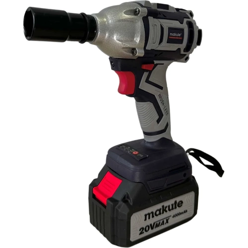 Гайковерт аккумуляторный бесщеточный ударный Makute 20В, 320Нм CW001-BL фото 5 Гайковерт аккумуляторный бесщеточный ударный Makute 20В, 320Нм CW001-BL фото 5