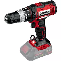 Ударная дрель-шуруповерт ЗУБР 18В, без АКБ, в коробке ДШУ-185
