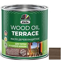 Масло деревозащитное для террас и садовой мебели Dufa Wood Oil Terrace палисандр 0,9 л