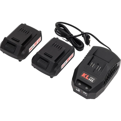 Аккумуляторный беспроводной шуруповерт KLPRO мульти набор, 18 В / 2,0 Ач 11969 KLMS18-20 фото 7 Аккумуляторный беспроводной шуруповерт KLPRO мульти набор, 18 В / 2,0 Ач 11969 KLMS18-20 фото 7