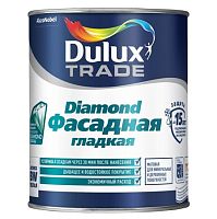 Краска фасадная Dulux база BW гладкая матовая 1 л