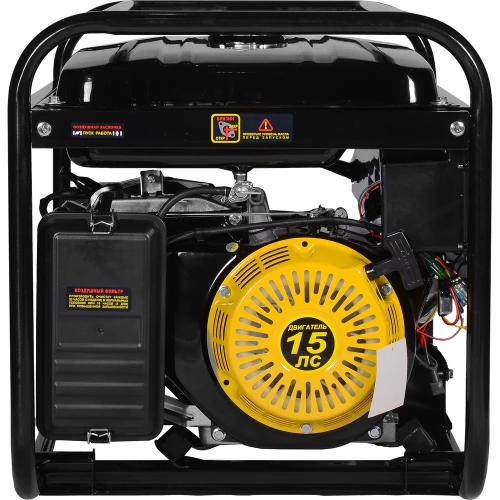 Бензиновый генератор Huter DY8000LX 64/1/19 фото 5