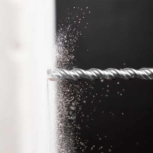 Бур по бетону, двойная спираль, три пылеотводящие кромки, 20 x 310 мм DENZEL фото 7