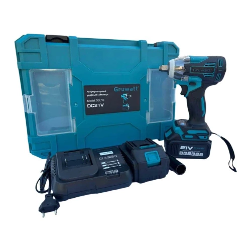 Бесщеточный ударный гайковерт Gruwatt DBL10 фото 6