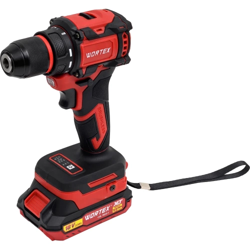 Аккумуляторная дрель-шуруповерт бесщеточная WORTEX BD 2025 DLi в чемодане ALL1 XLT, 18 В, 50 Н*м, 2x2 А*ч, БЗП 10 мм 1329837 фото 4 Аккумуляторная дрель-шуруповерт бесщеточная WORTEX BD 2025 DLi в чемодане ALL1 XLT, 18 В, 50 Н*м, 2x2 А*ч, БЗП 10 мм 1329837 фото 4