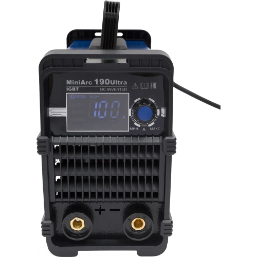 Инверторный сварочный аппарат (190 А; 2+1.5 м; ПВ 60%) Richip MiniArc 190Ultra фото 3