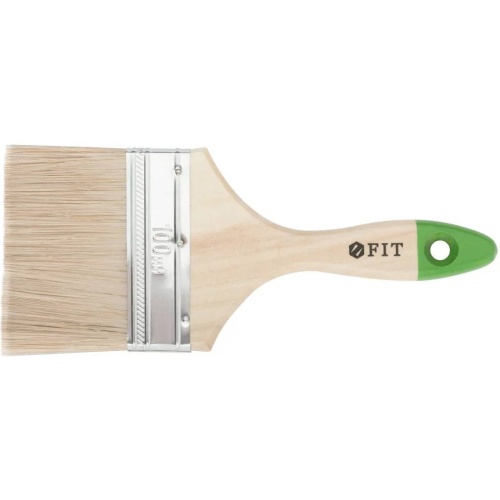 Кисть флейцевая Fit Микс 01198 4 дюйма 100 мм Кисть флейцевая Fit Микс 01198 4 дюйма 100 мм